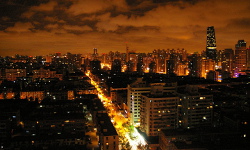 Shanghai at night
