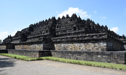 Borobudur and surrounding temples