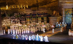 Aida opera at Verona Arena Festival