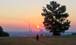 Sunrise at Krak Mound