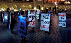 Jezus był uchodźcą, Kraków