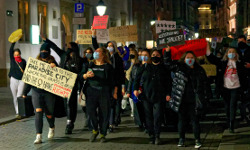 Protest against abortion ban, Kraków (10-27)